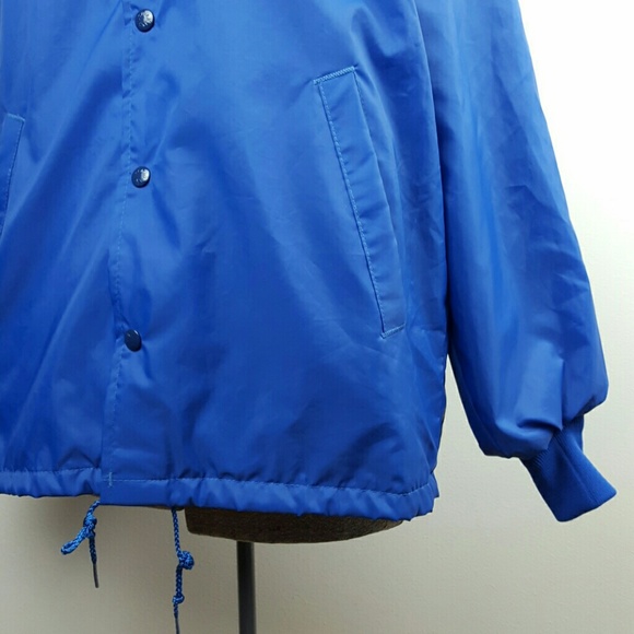 HELD Vintage 70's Blue Nylon Patched Jacket - Picture 6 of 9